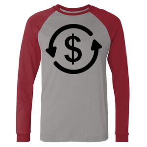 Long Sleeve Jersey Baseball Tee Thumbnail