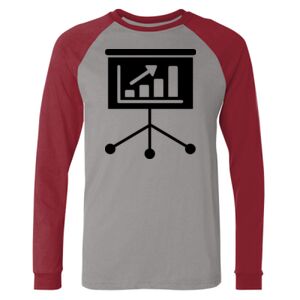 Long Sleeve Jersey Baseball Tee Thumbnail