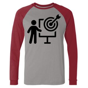 Long Sleeve Jersey Baseball Tee Thumbnail