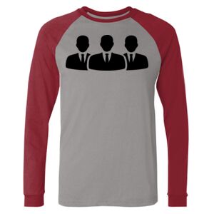 Long Sleeve Jersey Baseball Tee Thumbnail