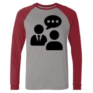 Long Sleeve Jersey Baseball Tee Thumbnail