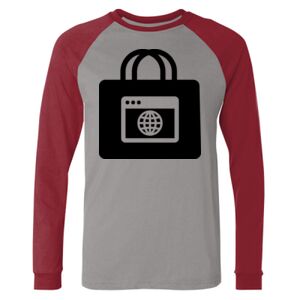 Long Sleeve Jersey Baseball Tee Thumbnail