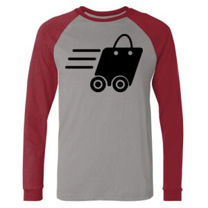 Long Sleeve Jersey Baseball Tee Thumbnail