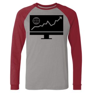 Long Sleeve Jersey Baseball Tee Thumbnail