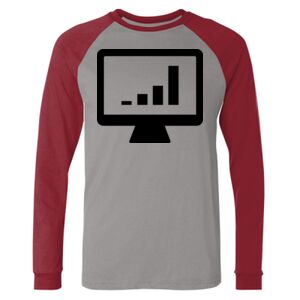 Long Sleeve Jersey Baseball Tee Thumbnail