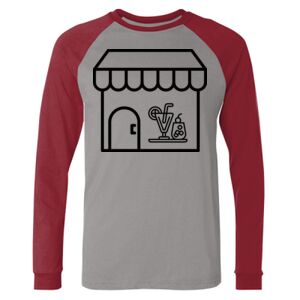 Long Sleeve Jersey Baseball Tee Thumbnail
