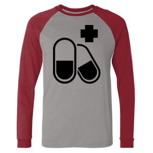 Long Sleeve Jersey Baseball Tee Thumbnail