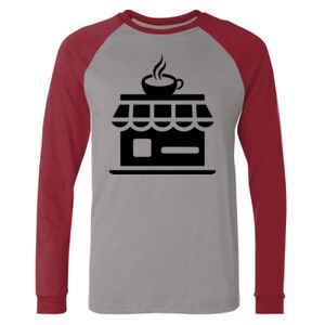 Long Sleeve Jersey Baseball Tee Thumbnail