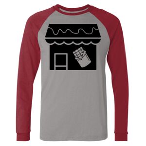 Long Sleeve Jersey Baseball Tee Thumbnail