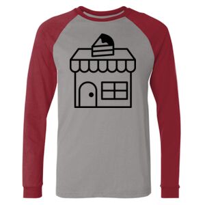 Long Sleeve Jersey Baseball Tee Thumbnail