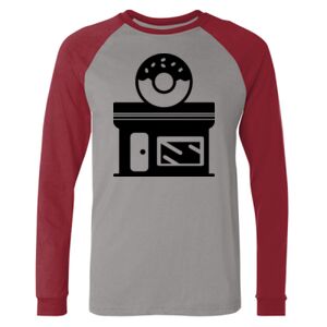Long Sleeve Jersey Baseball Tee Thumbnail