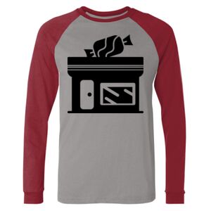 Long Sleeve Jersey Baseball Tee Thumbnail