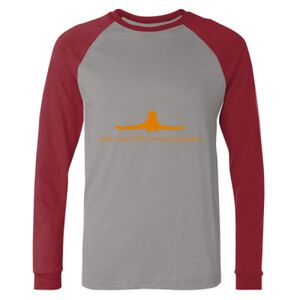 Long Sleeve Jersey Baseball Tee Thumbnail