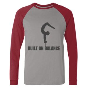 Long Sleeve Jersey Baseball Tee Thumbnail