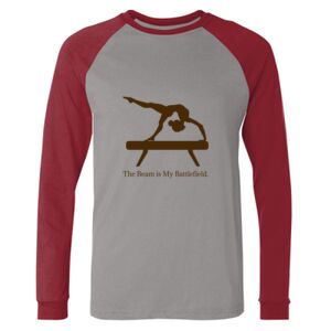 Long Sleeve Jersey Baseball Tee Thumbnail