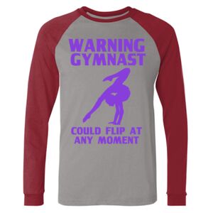 Long Sleeve Jersey Baseball Tee Thumbnail