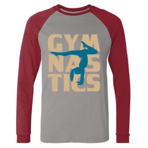 Long Sleeve Jersey Baseball Tee Thumbnail