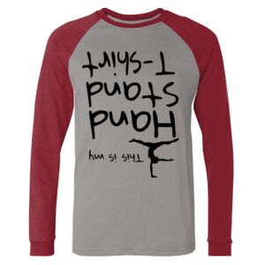 Long Sleeve Jersey Baseball Tee Thumbnail