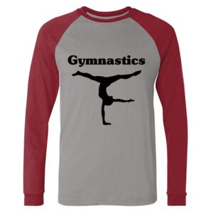 Long Sleeve Jersey Baseball Tee Thumbnail