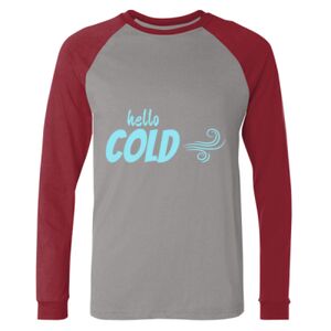 Long Sleeve Jersey Baseball Tee Thumbnail