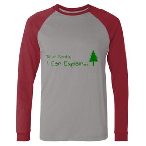 Long Sleeve Jersey Baseball Tee Thumbnail