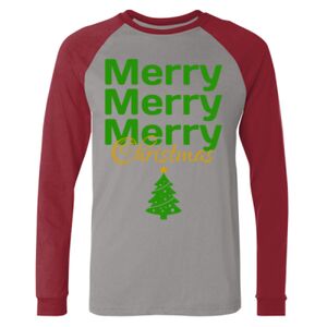 Long Sleeve Jersey Baseball Tee Thumbnail