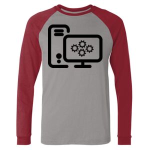 Long Sleeve Jersey Baseball Tee Thumbnail