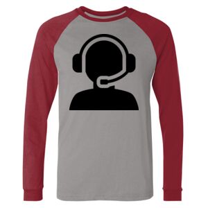 Long Sleeve Jersey Baseball Tee Thumbnail