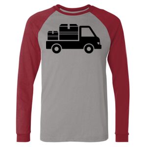 Long Sleeve Jersey Baseball Tee Thumbnail
