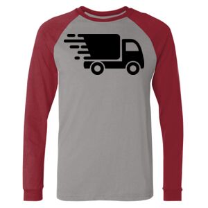 Long Sleeve Jersey Baseball Tee Thumbnail