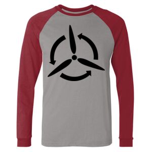 Long Sleeve Jersey Baseball Tee Thumbnail