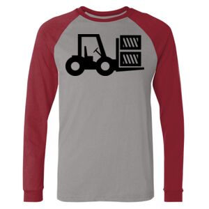 Long Sleeve Jersey Baseball Tee Thumbnail