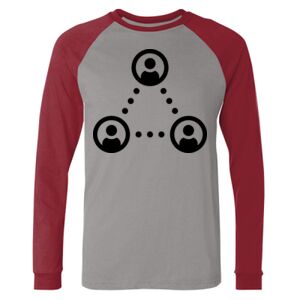 Long Sleeve Jersey Baseball Tee Thumbnail