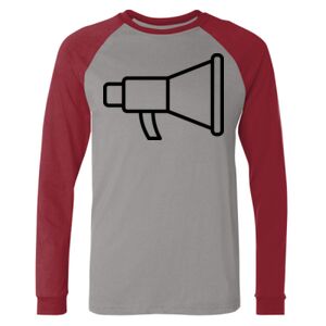 Long Sleeve Jersey Baseball Tee Thumbnail