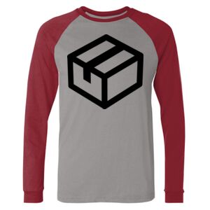 Long Sleeve Jersey Baseball Tee Thumbnail