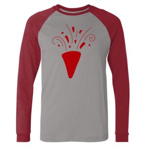 Long Sleeve Jersey Baseball Tee Thumbnail