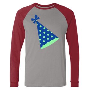 Long Sleeve Jersey Baseball Tee Thumbnail