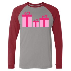 Long Sleeve Jersey Baseball Tee Thumbnail