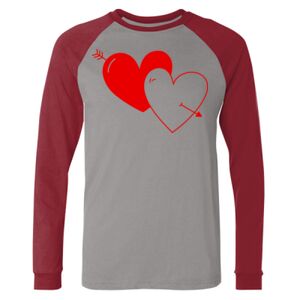 Long Sleeve Jersey Baseball Tee Thumbnail