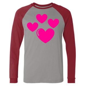 Long Sleeve Jersey Baseball Tee Thumbnail