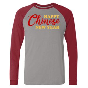 Long Sleeve Jersey Baseball Tee Thumbnail