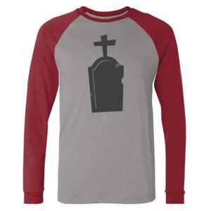 Long Sleeve Jersey Baseball Tee Thumbnail