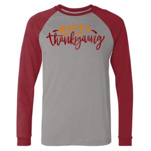 Long Sleeve Jersey Baseball Tee Thumbnail