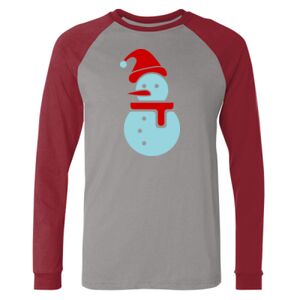 Long Sleeve Jersey Baseball Tee Thumbnail