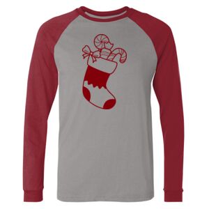 Long Sleeve Jersey Baseball Tee Thumbnail