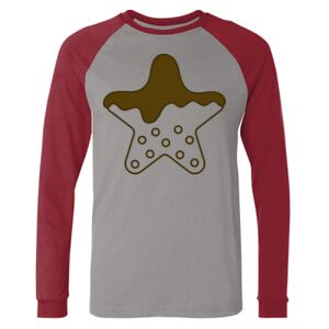 Long Sleeve Jersey Baseball Tee Thumbnail