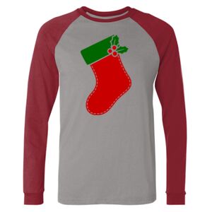 Long Sleeve Jersey Baseball Tee Thumbnail