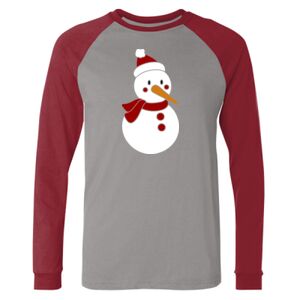 Long Sleeve Jersey Baseball Tee Thumbnail