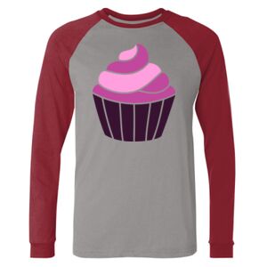 Long Sleeve Jersey Baseball Tee Thumbnail