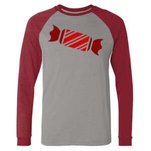 Long Sleeve Jersey Baseball Tee Thumbnail